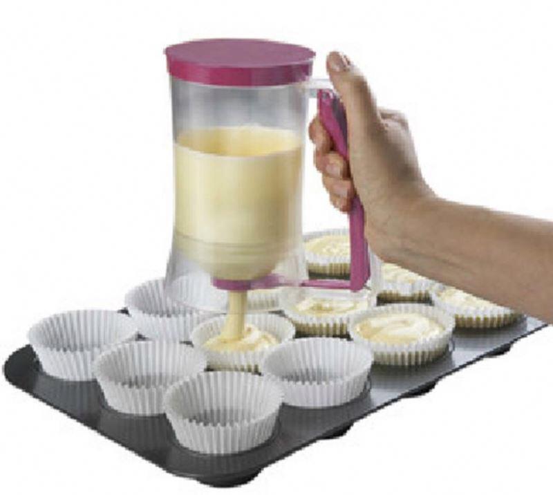 فراز خليط كيك شفاف ضغط