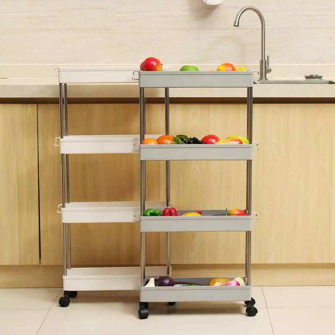 ستاند تنظيم مطبخ 4ادوار مع عجل AZ-722