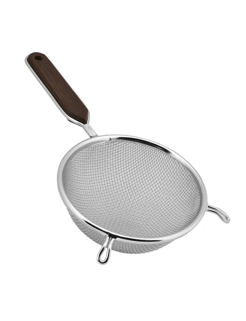 مشن عصير ستيل يد خشب