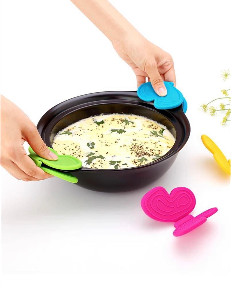 مسكة حرارية شكل فراشة مع مغناطيس