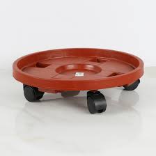 قاعدة دبة غاز بلاستيك مع عجلات