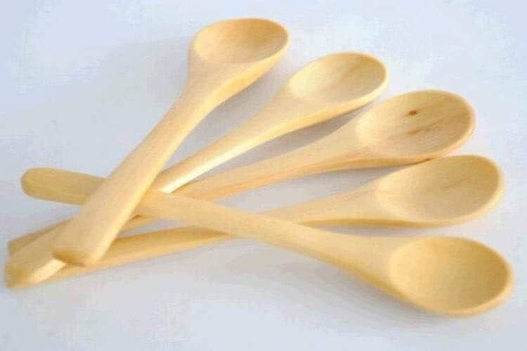 ملاعق عسل خشب كبير 6 قطع AFI-407