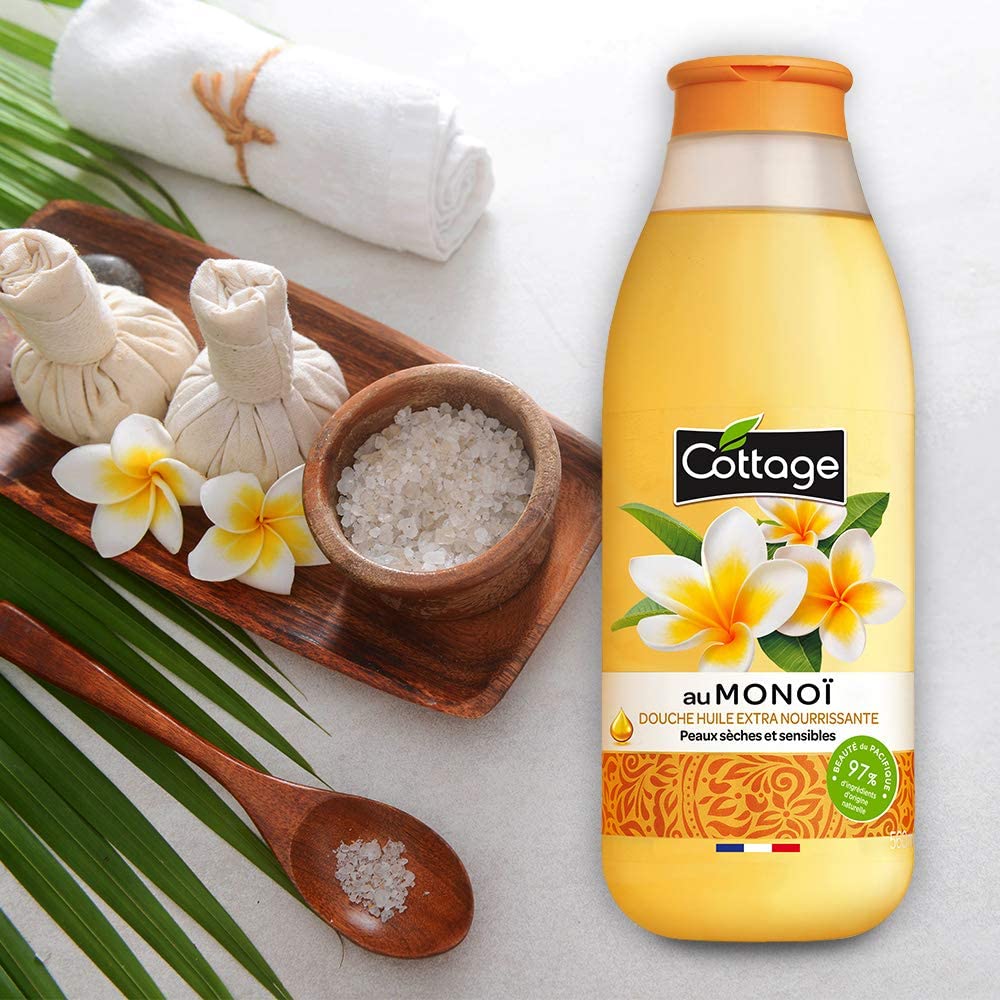 جل استحمام مع زيت المونوي كوتاج 560 مل