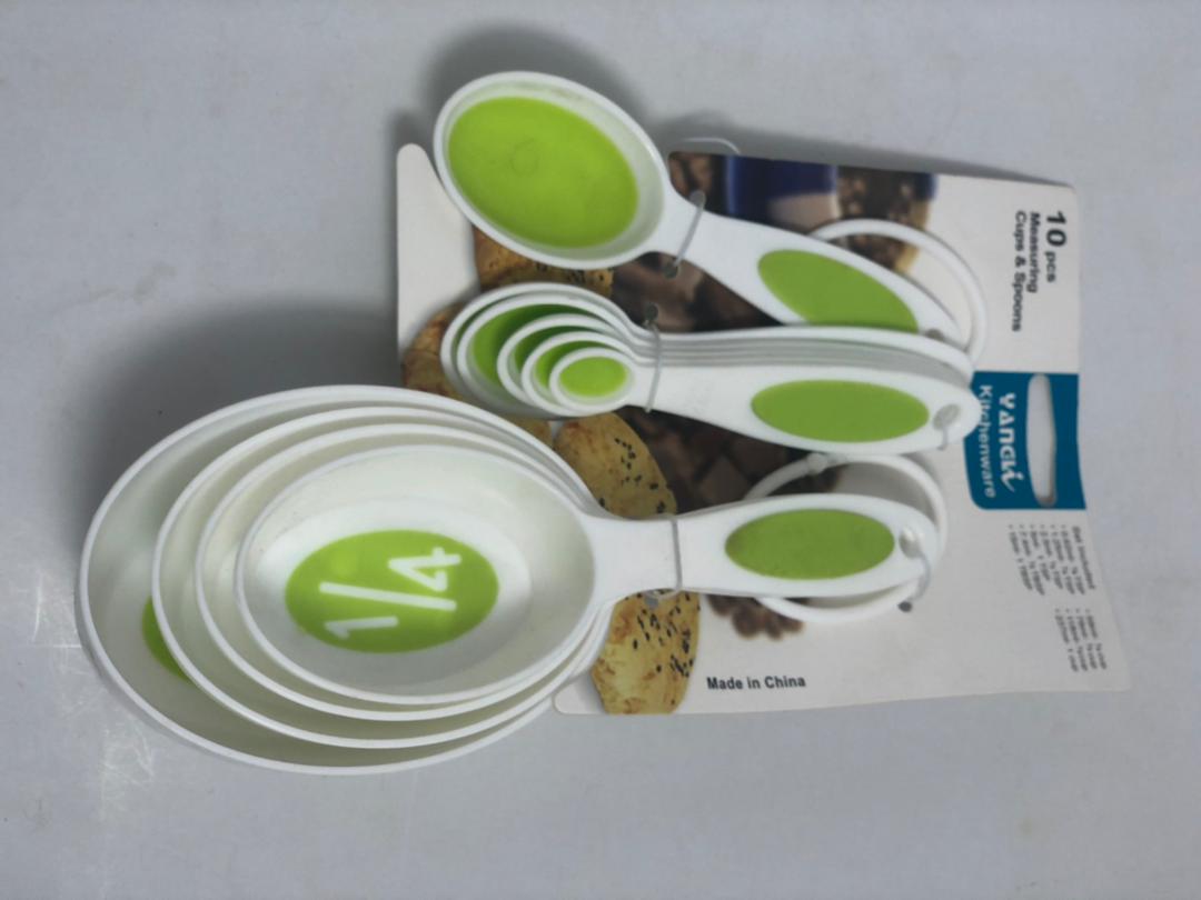 ملاعق واكواب مقادير 10 قطع  108003