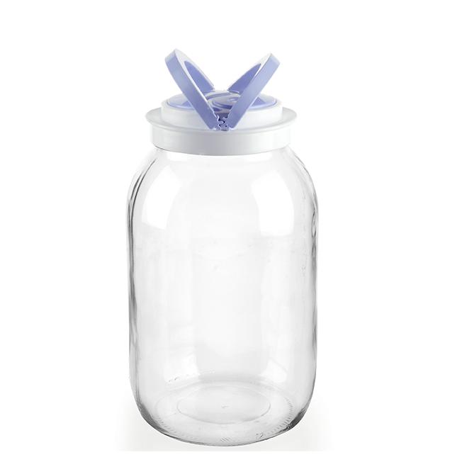 برطمان زجاج تيتيز 2 لتر