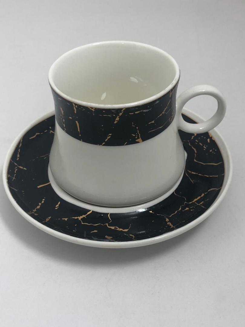 اكواب شاي حزام ذهبي برمة مع السياسر  188