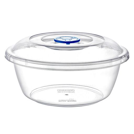 لجن بلاستيك ابو غطاء مع القفل 25 لتر BD-630