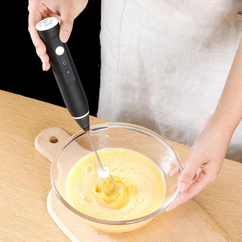 مضرب رغوة +حليب 2 رؤوس