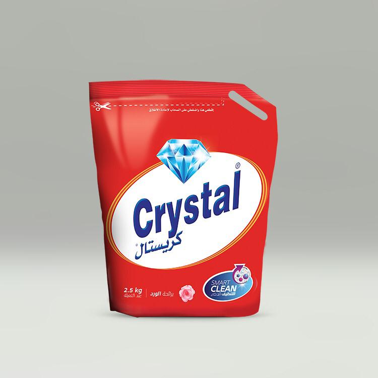 مسحوق غسيل كريستال 2.5 كيلو