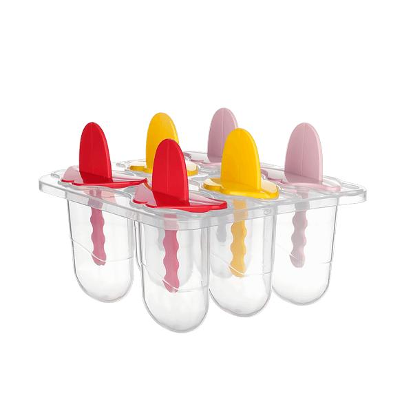 قوالب ايس كريم شفاف 6 قطع تيتيز  AP-9198