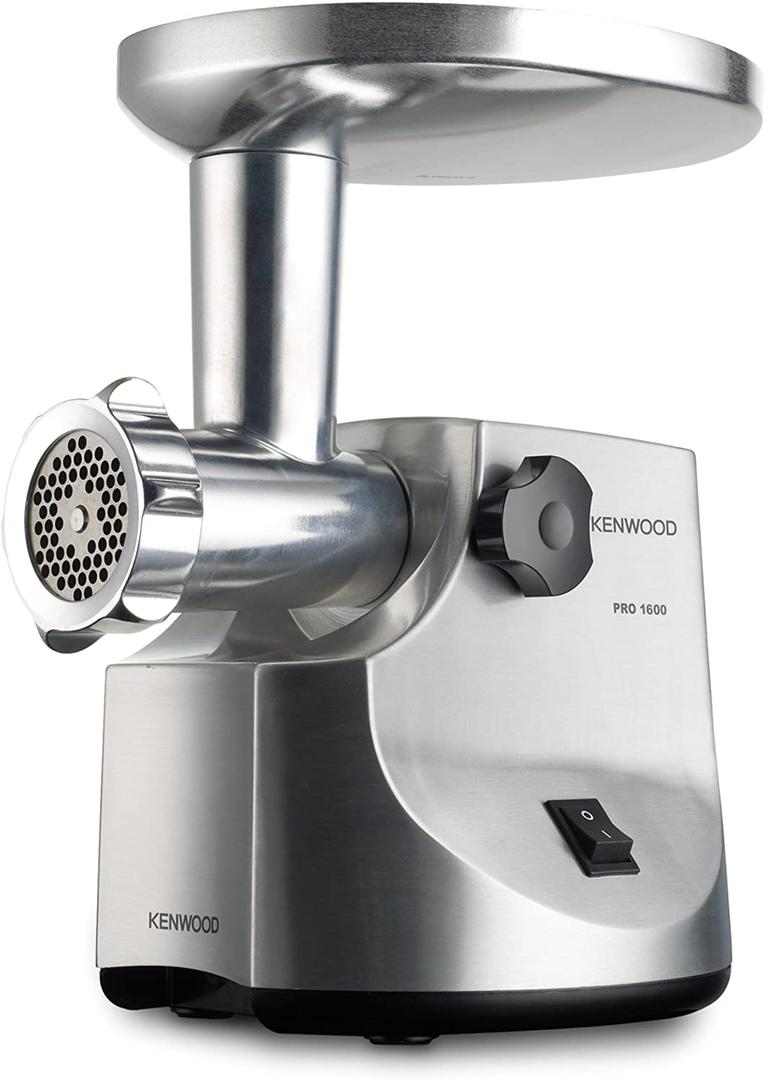 فرامة لحم كينوود ستيل+غيار كبه ونقانق  MG510