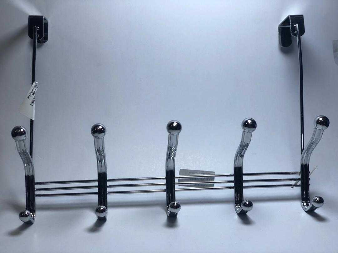 تعليقة ملابس خلف ابواب فضي 6 هوك AFI-897