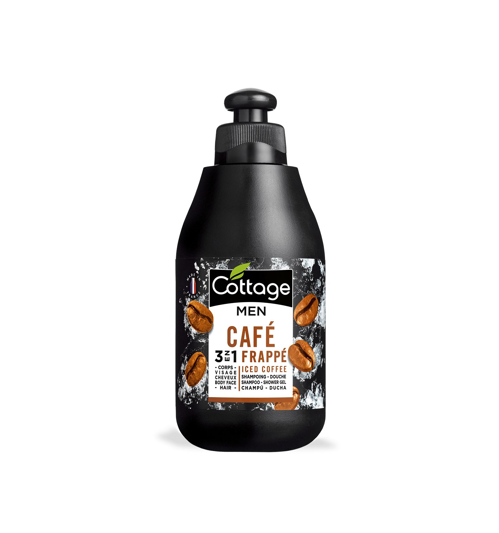 شامبو وجل استحمام 3*1 للرجال نكهة القهوة كوتاج 250 مل