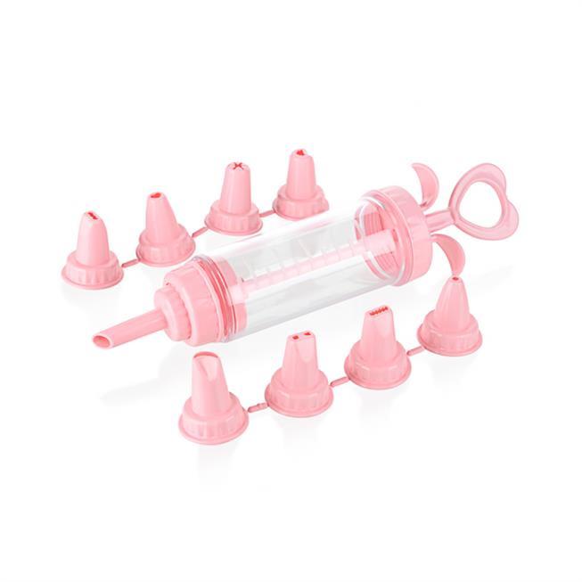 مزاز كريمة بلاستيك شفاف*9 قطع