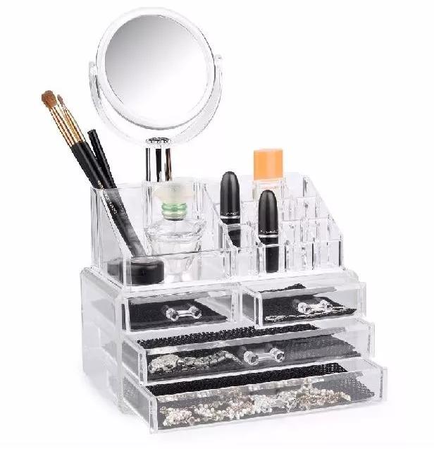 منظم مكياج مع مراية 878