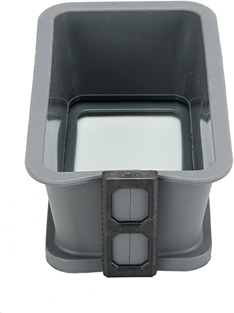 قالب كيك سليكون مستطيل 7*13*26.5 cm (لون وردي)