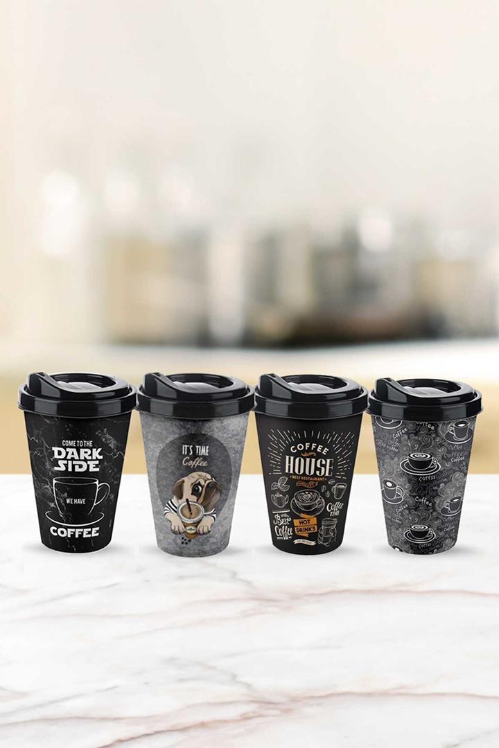 كوب قهوة بغطاء سفري اروني  AP-9122