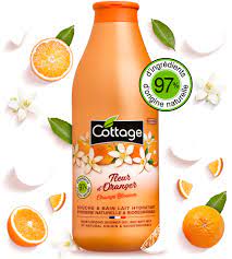 جل استحمام نكهة زهرة البرتقال كوتاج 750 مل