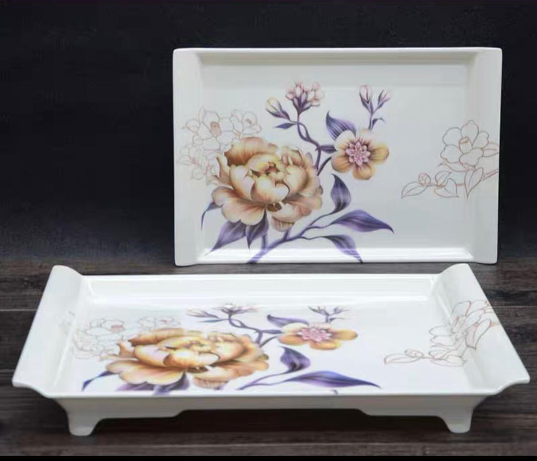 صحن تقديم ميلامين ارجل 2788