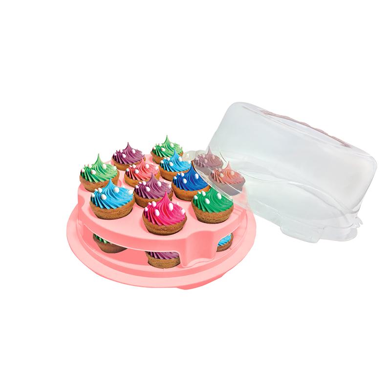 حافظة كب كيك شفاف دورين 0035