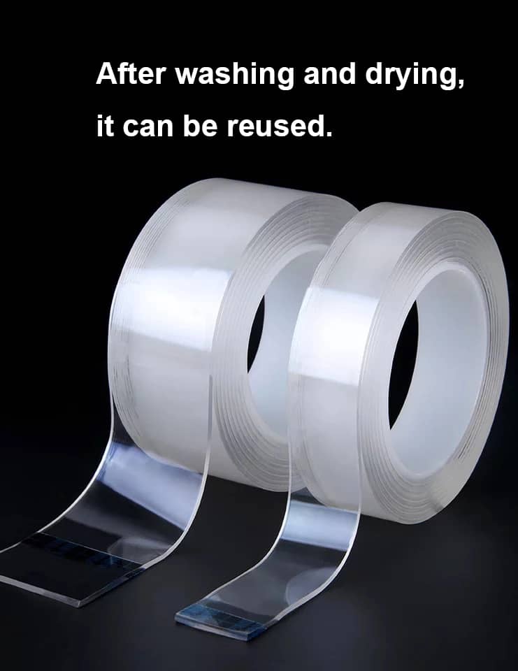 لاصق جهتين شفاف-نانو