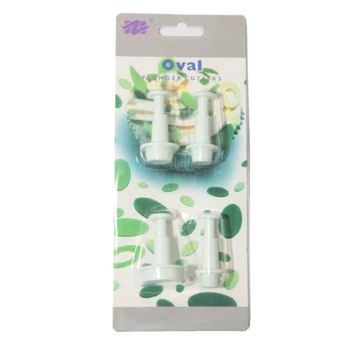 طباعات عجينة سكرمدور سادة 4 قطع  C28