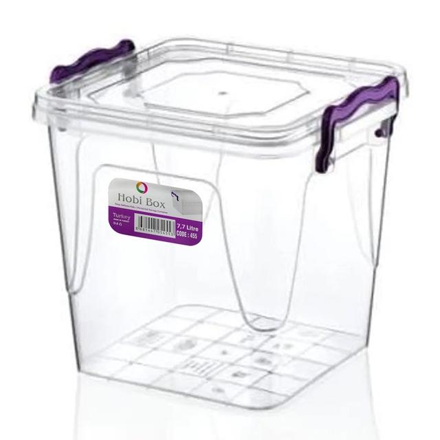 حافظة عمودي شفاف 11 لتر  cod:462