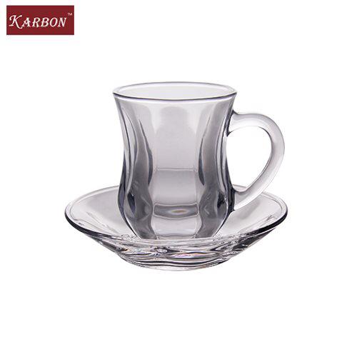 اقلاص شاهي كاربون مع السياسر 12 قطعة