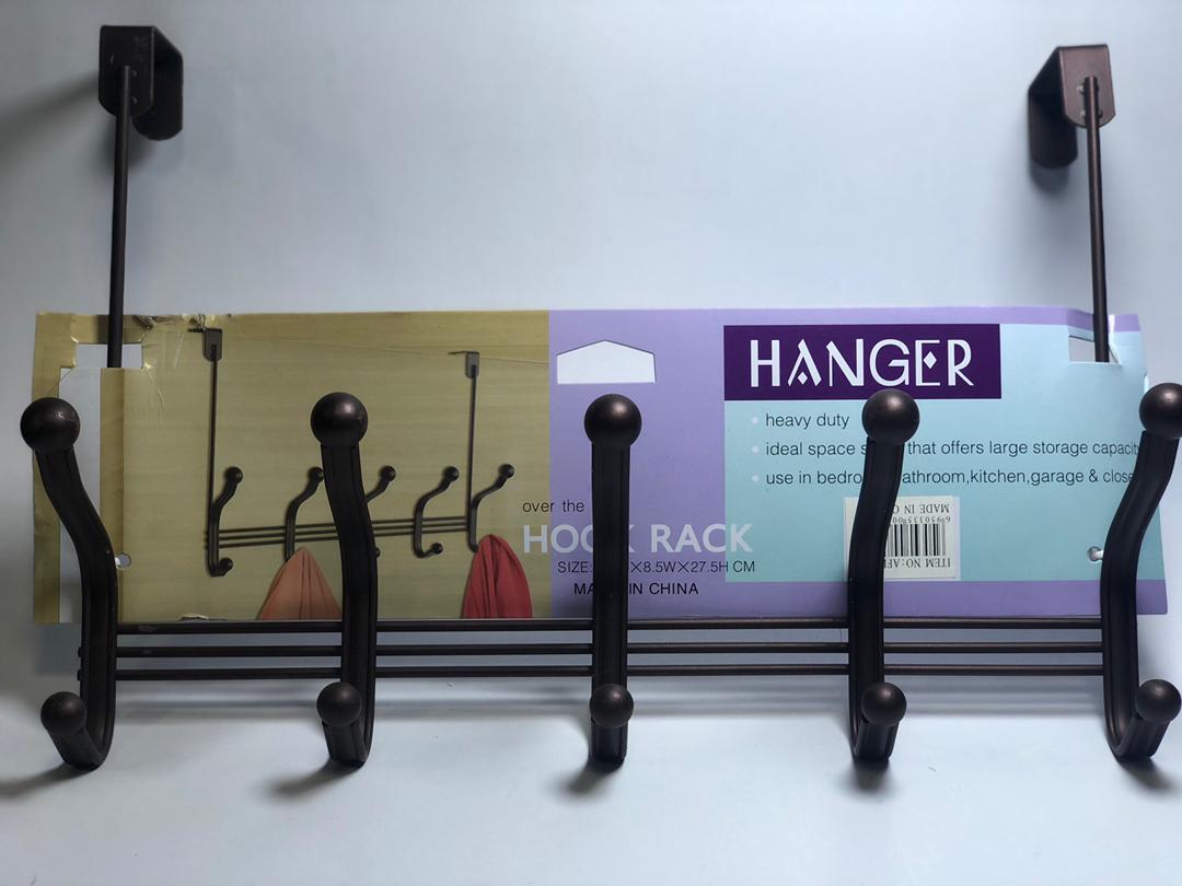 تعليقة ملابس حديد خلف ابواب 6 هوك AFI-888