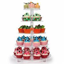 ستاند كب كيك بلاستيك *27 خانة