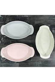 صحن سيراميك بيضاوي 34سم*19 سم   CKR3087