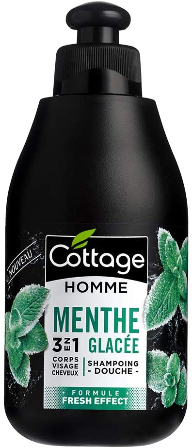 شامبو وجل استحمام 3*1 للرجال نكهة النعناع  كوتاج 250 مل