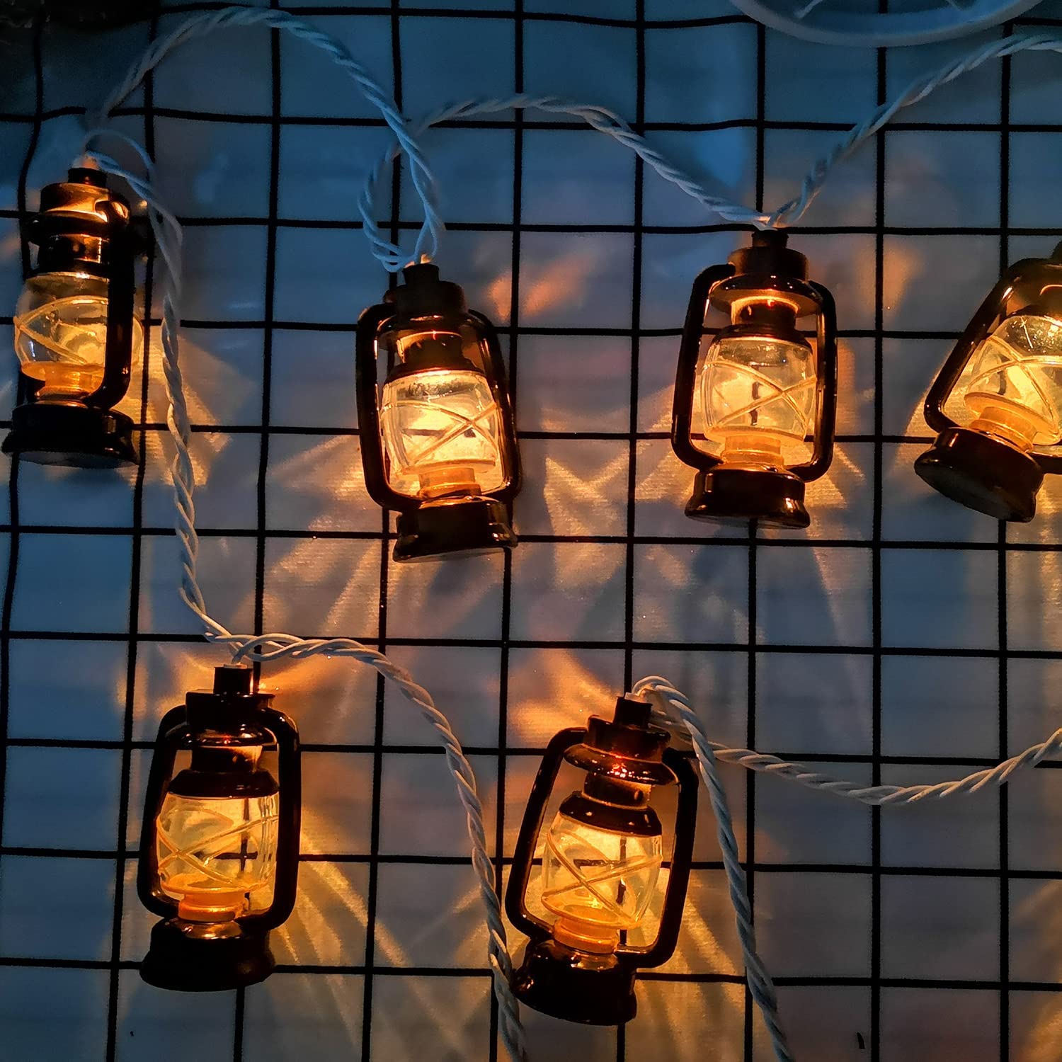 غمازات فوانيس رمضان اسود 10 فوانيس صغير