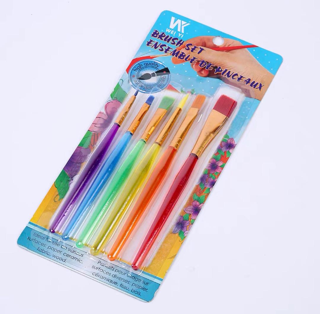 فرش تلوين فسفوري 6 قطع  YM-006