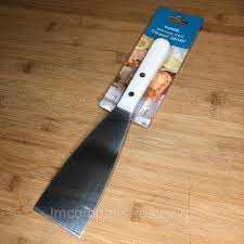 ملعقة رفع حلويات ستيل يد ابيض 100779