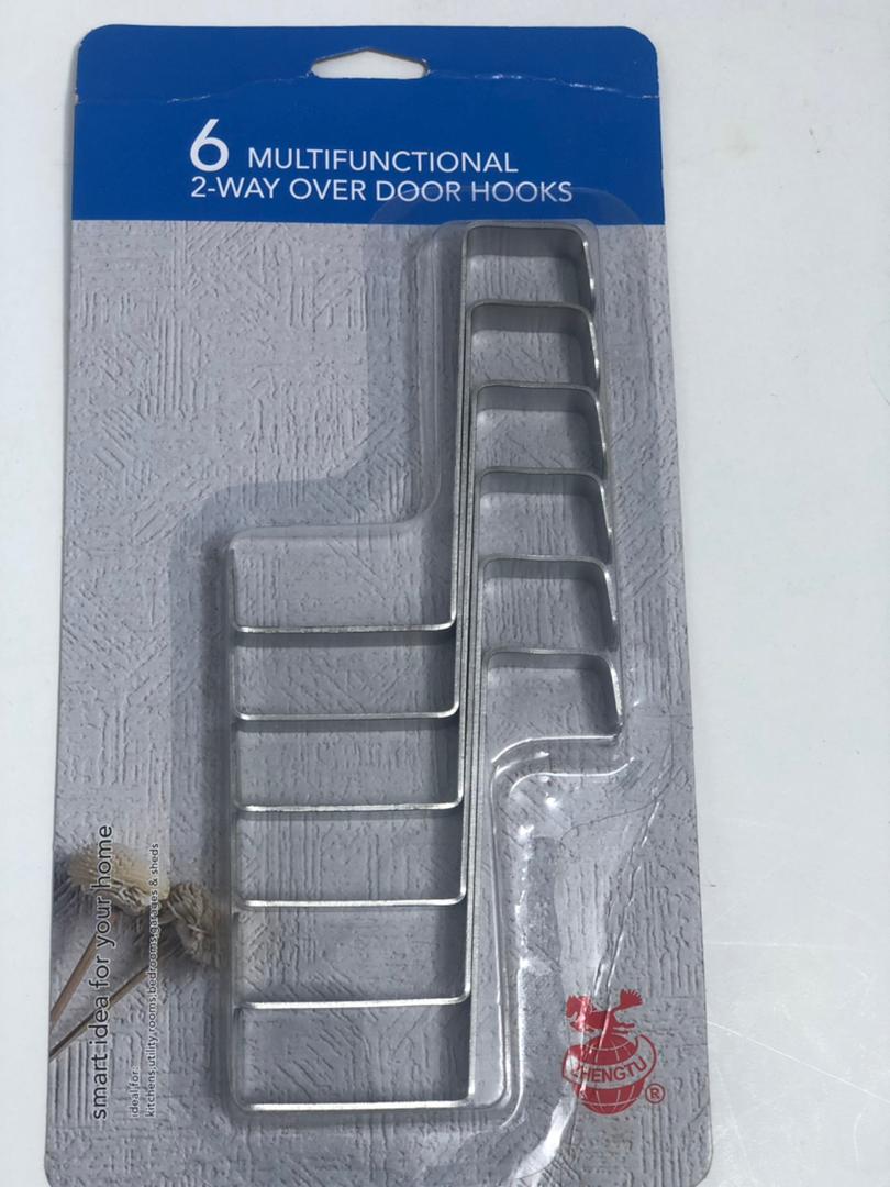 تعاليق ستيل خلف ابواب منفصل 6قطع ZT-205 6