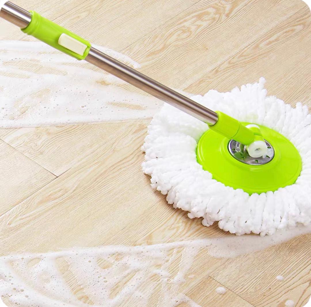 موب غيار مدور مع عصا ستيل