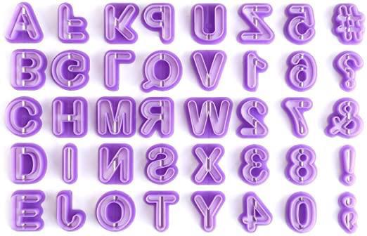 حروف انجليزي بلاستيك مع الارقام  HG-1713