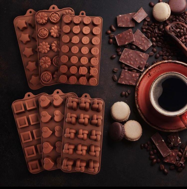 قالب شوكلاتة سليكون-اشكال متنوعة