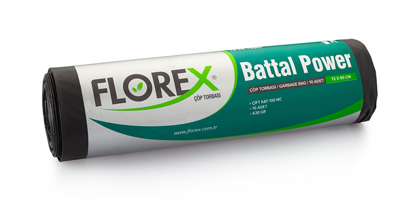 اكياس قمامة 95*72 سم 10 قطع  KOD:551