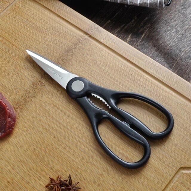 مقص خضار يد اسود J-006