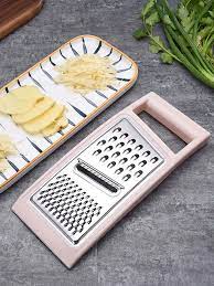 بشارة جبن +خضار مسطح ستيل يد بلاسيت IC3002