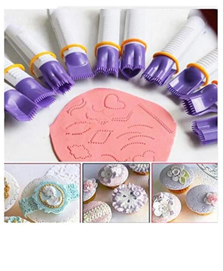 ملقط تزيين معمول *10  ZN2007