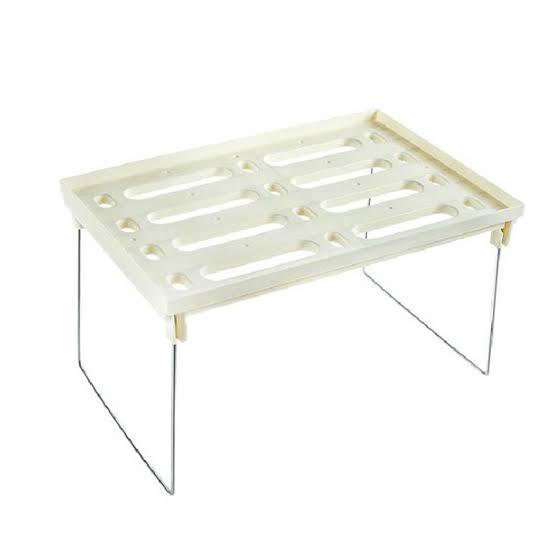 ستاند تنظيم ادوات مطبخ بلاستيك قاعدة ستيل 30*20*18 سم AZ-708