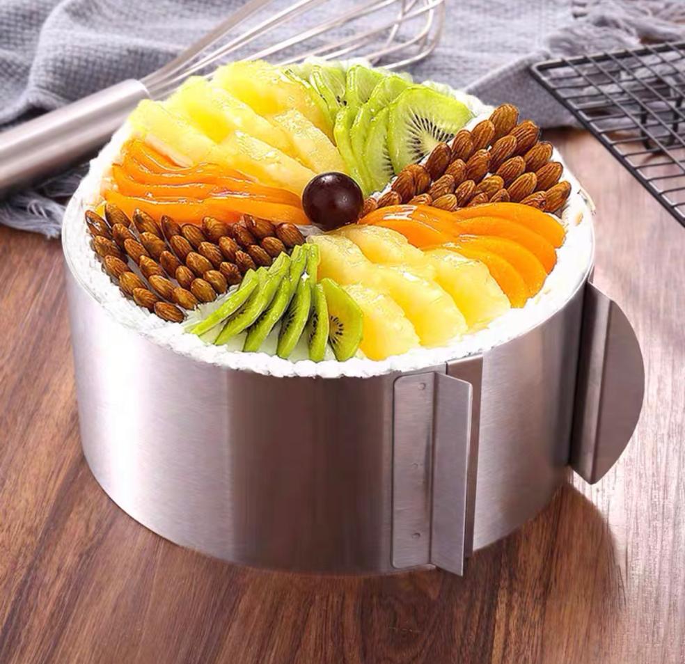 رنج كيك ستيل دائري 15 الى 30 سم