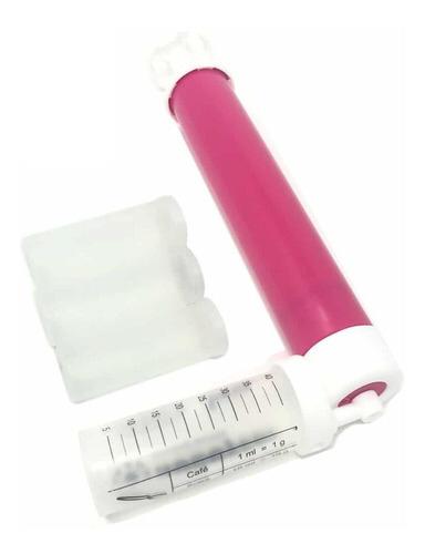 جهاز اير برش يدوي بلاستيك مع 4 علب