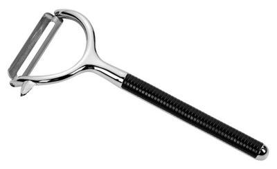 قشارة بطاط استيل ممتاز يد اسود بايرون ZR229